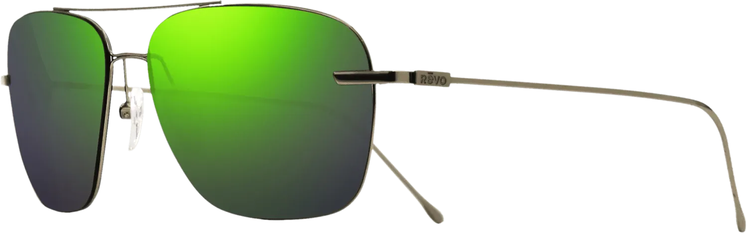 REVO AIR 3 1209 00 GNP satin gunmetal / grey photochromic polarized occhiali