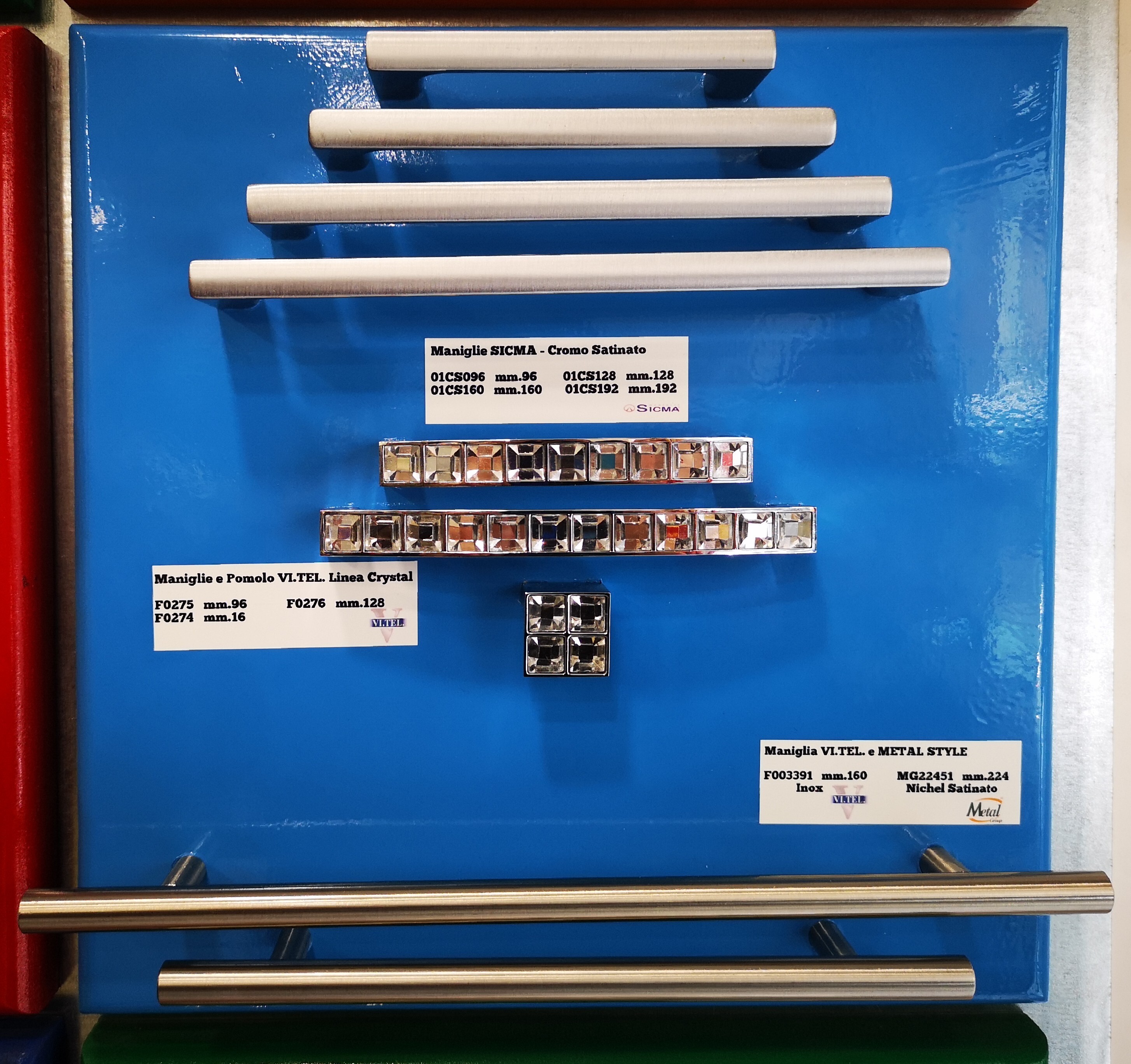 Maniglia SICMA Cromo Satinato FENIX