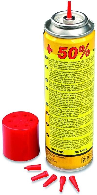 Cartuccia gas per ricarica accendini e microsaldatori, 90 g