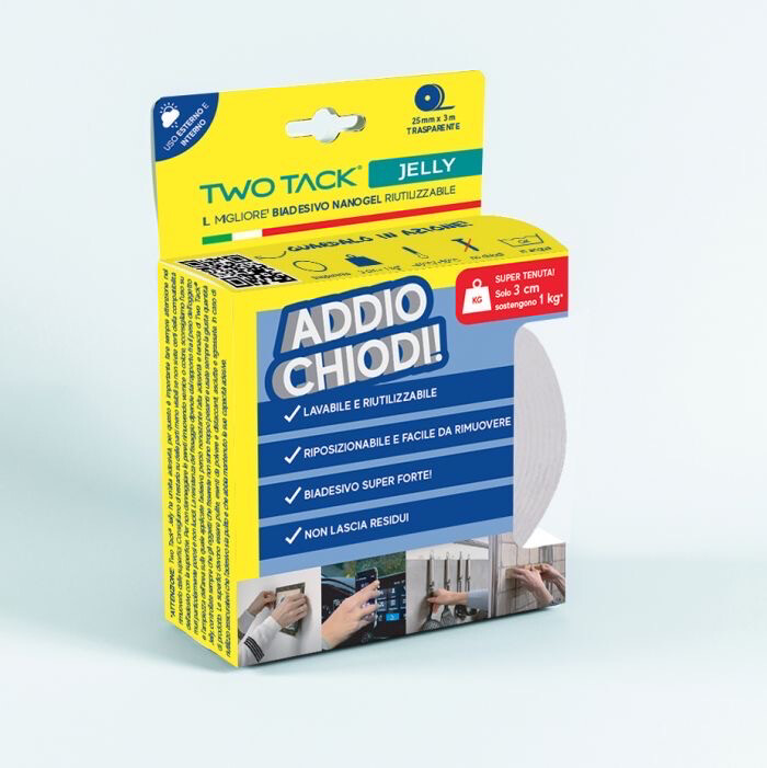 Biadesivo Nanogel Riutilizzabile