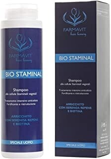 Farmavit &#39;Bio Staminal&#39; Shampoo 300ml Speciale Uomo