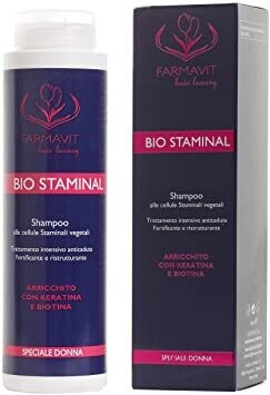 Farmavit &#39;Bio Staminal&#39; Shampoo 300ml Spaciale Donna