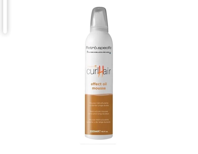 Retrò &#39;CurlHair&#39; Effect Oil Mousse 200/300ml