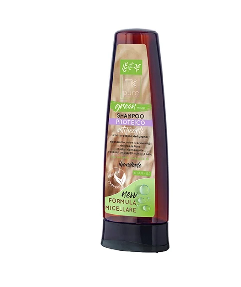 Tk Pure &#39;Green&#39; Shampoo Setificante Proteico 200ml