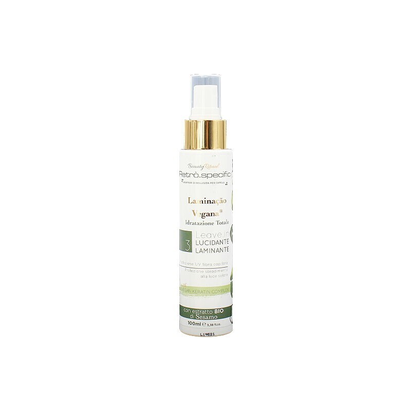 Retrò trattamento laminação vegana Leave-in mantenimento 100ml