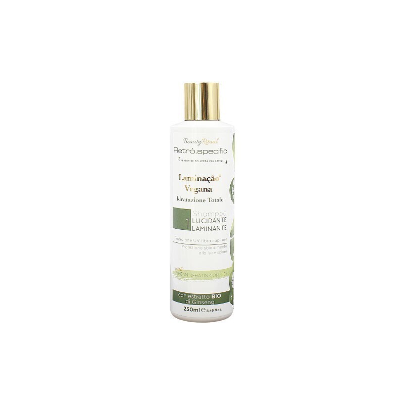Retrò trattamento laminação vegana Shampoo mantenimento 250ml