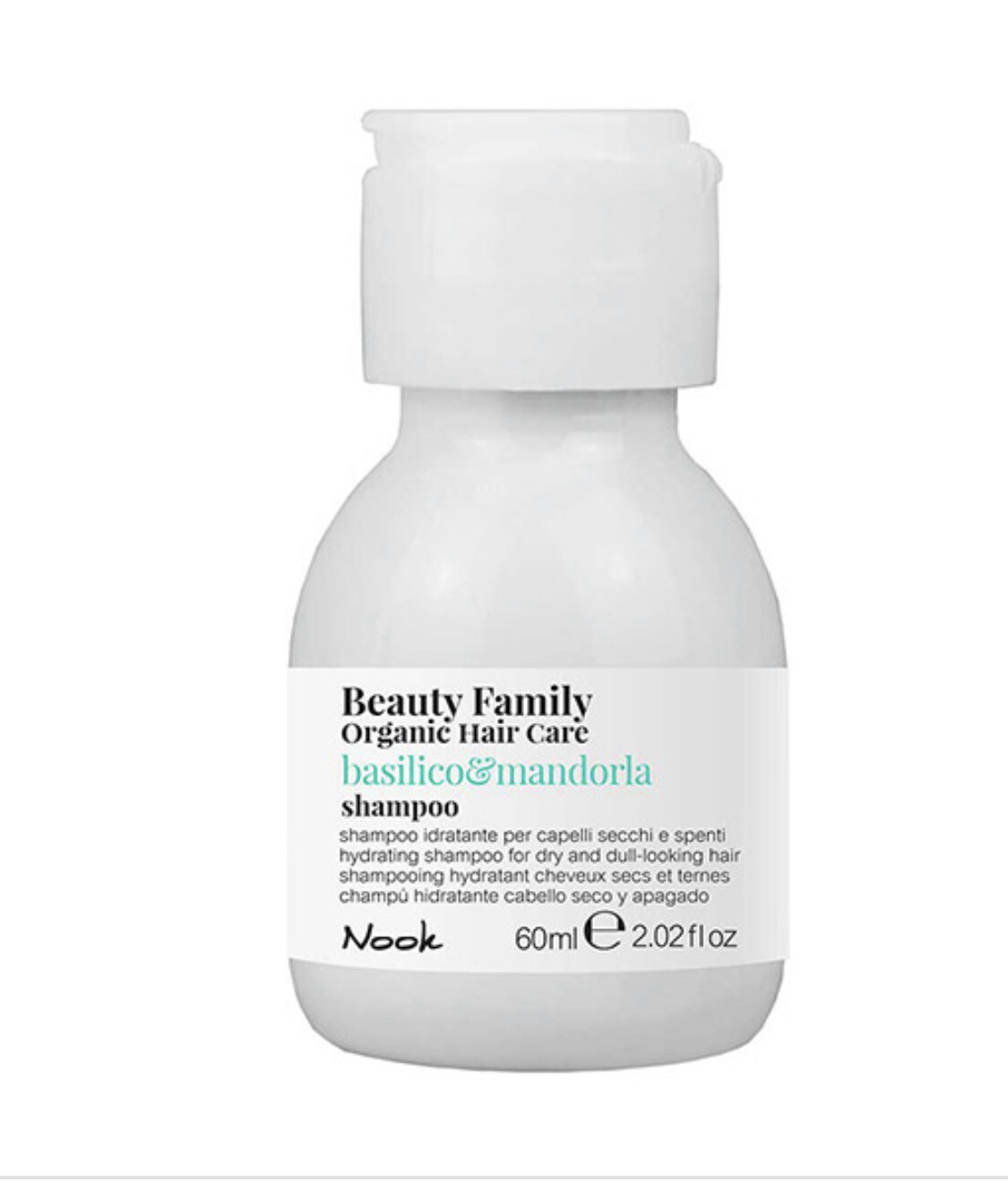Nook | Beauty Family - Shampoo Basilico&amp;Mandorla 60 ml