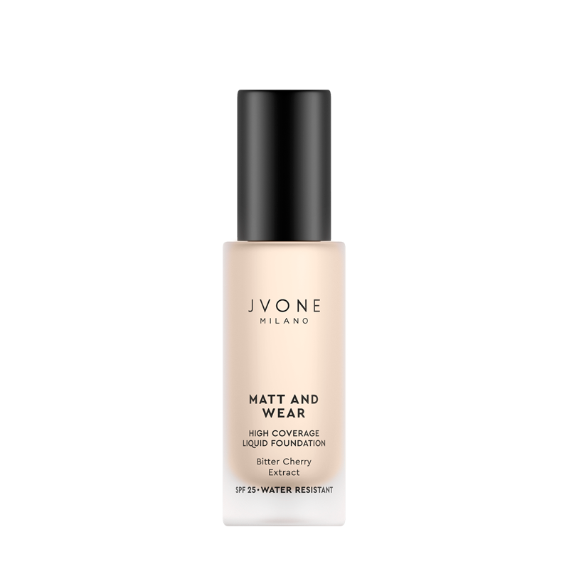 Jvone Milano | Matt And Wear Liquid Foundation High Coverage 20ml