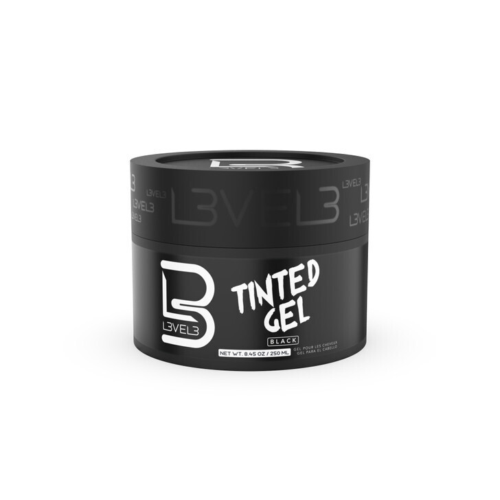 L3VEL3 | Tinted Gel Black 250ml