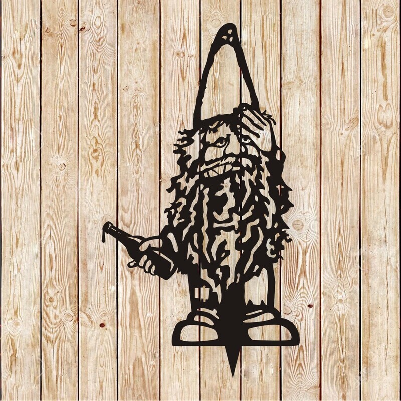 Hangover gnome garden decor