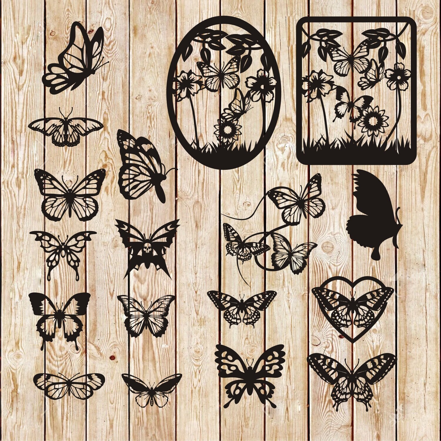 Butterflies lot