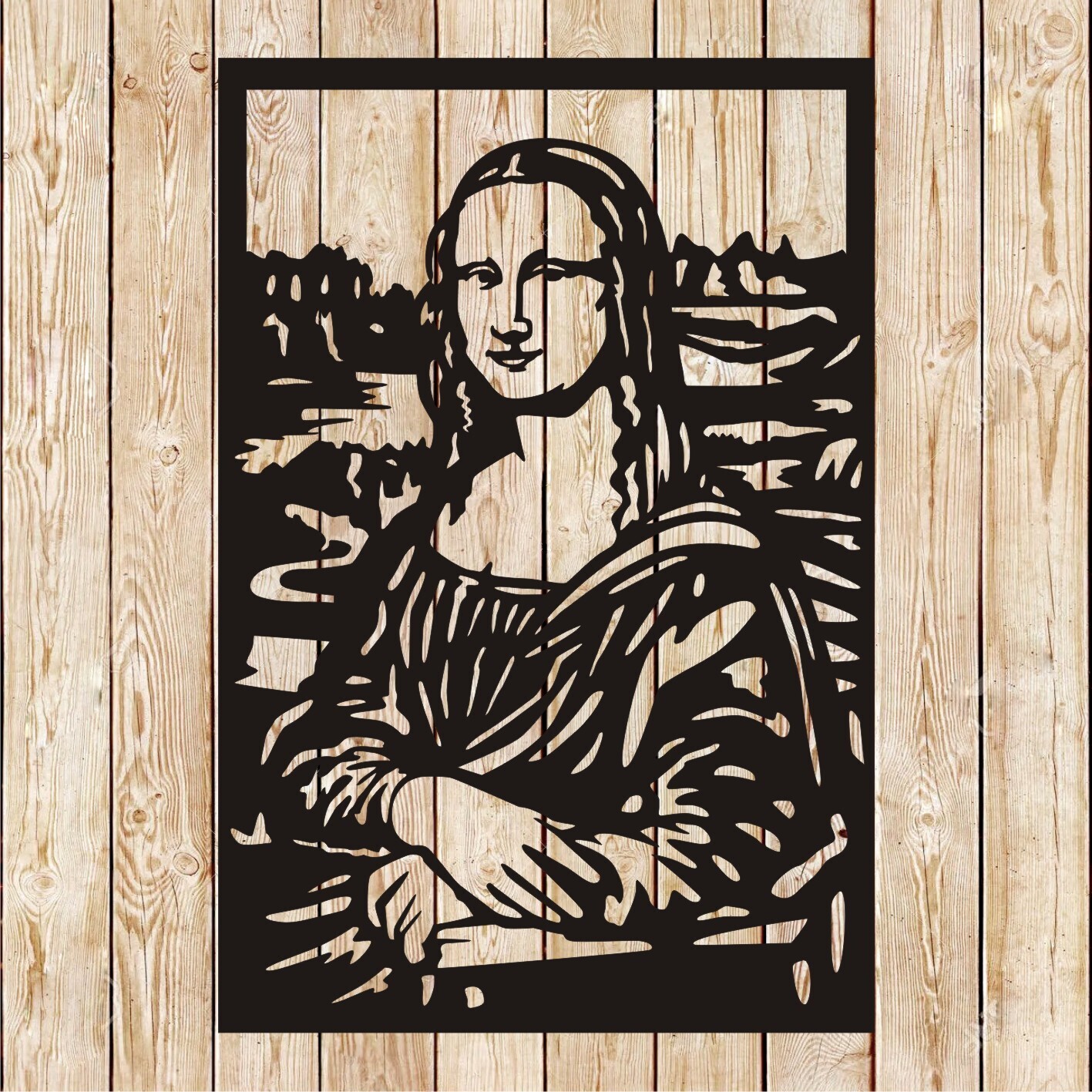 Mona Lisa cutting file