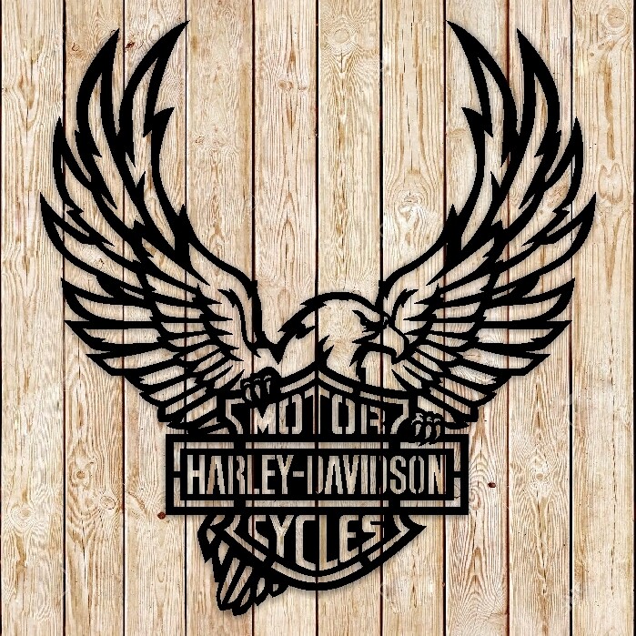 Harley-Davidson Eagle Cutting File