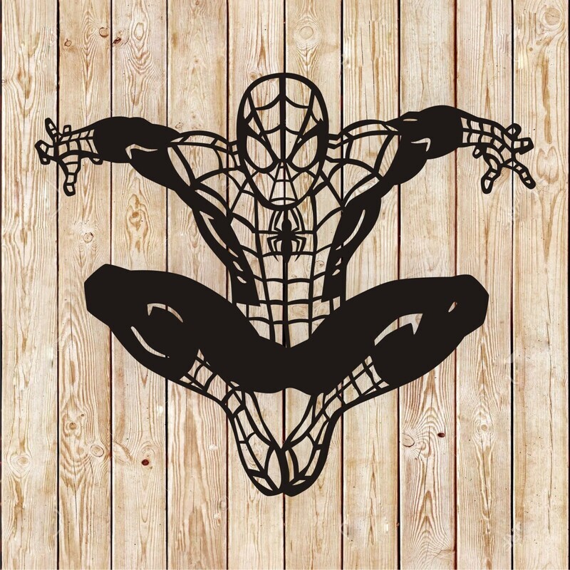 Spiderman cutting file