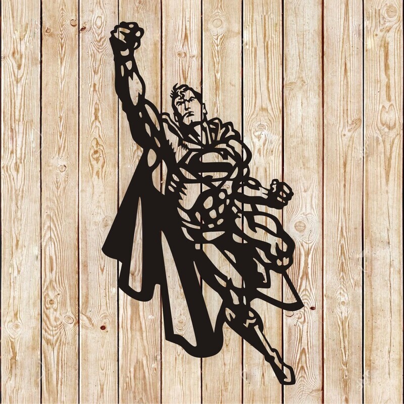Superman cutting file