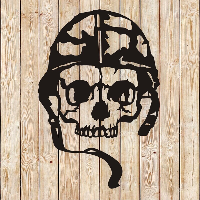 Helmet skull cutting file