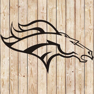 NFL Denver Broncos logo cutting file