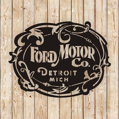 Ford Company Logo Cutting File