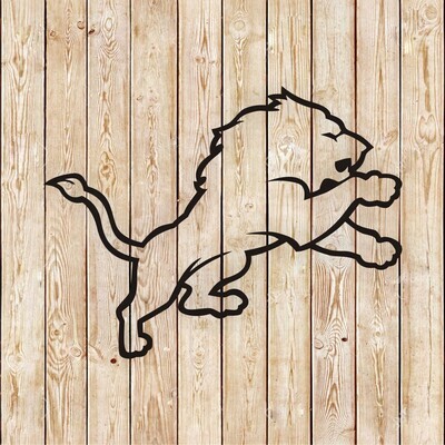 NFL Detroit Lions logo cutting file