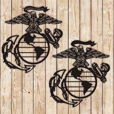 Marine corps sign cutting file