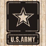 US Army Star cutting file