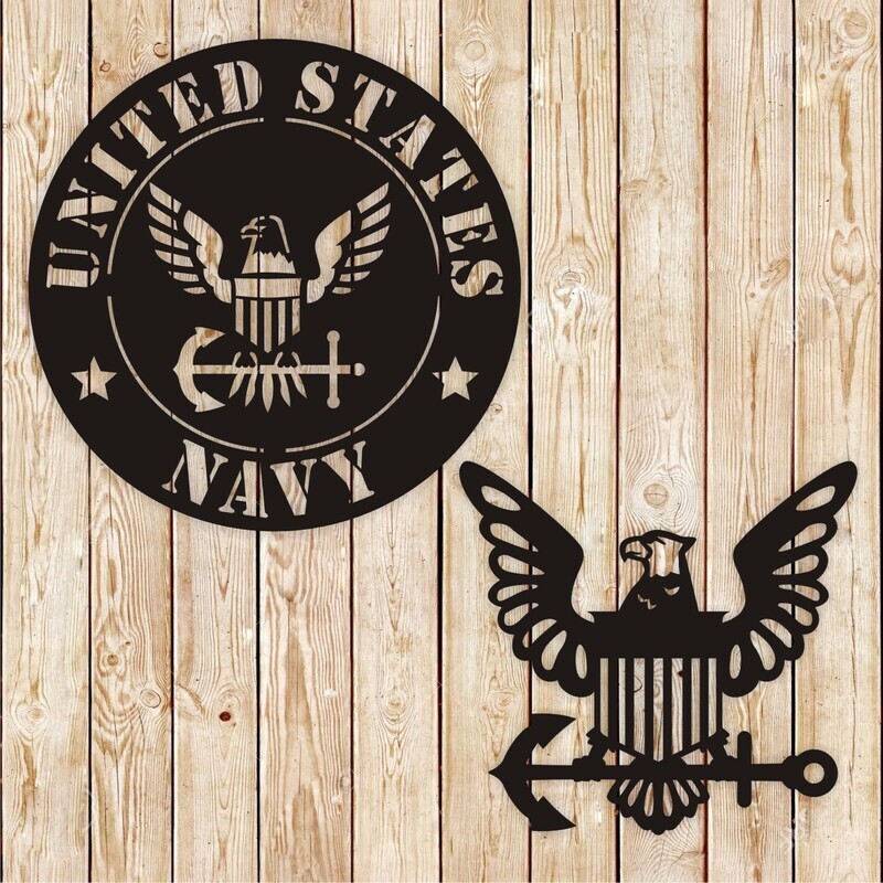United States Navy Eagle cutting file