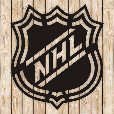 NHL logo cutting file