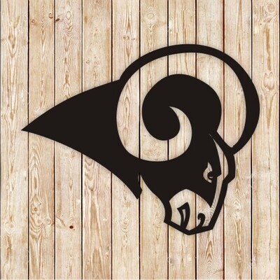 NFL Los Angeles Rams logo cutting file