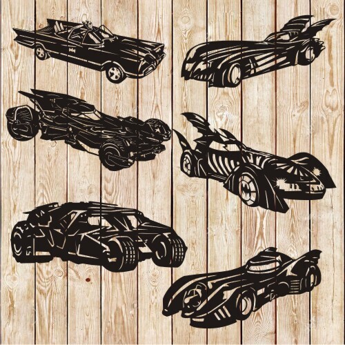 Classic Batmobiles lot