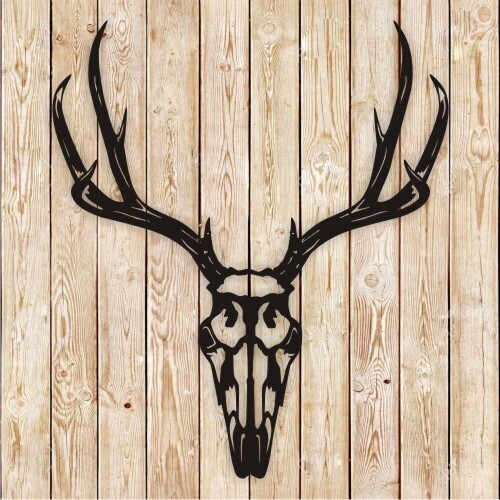 Deer Skull FREE vector cutting file