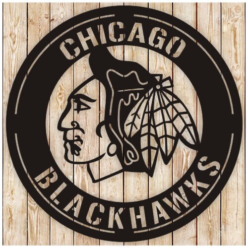 NHL Chicago Blackhawks Logo cutting file