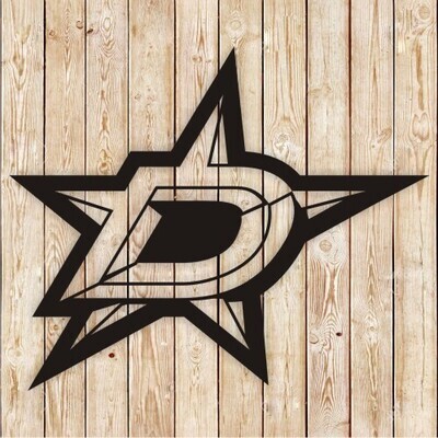 NHL Dallas Stars logo cutting file