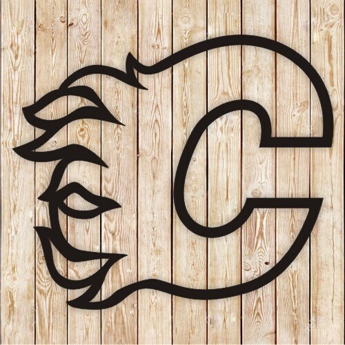 NHL Calgary Flames logo cutting file