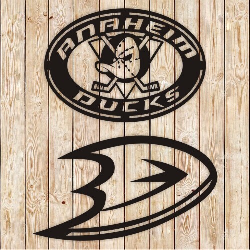 NHL Anaheim Ducks logo cutting file