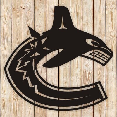 NHL Vancouver Canucks logo cutting file
