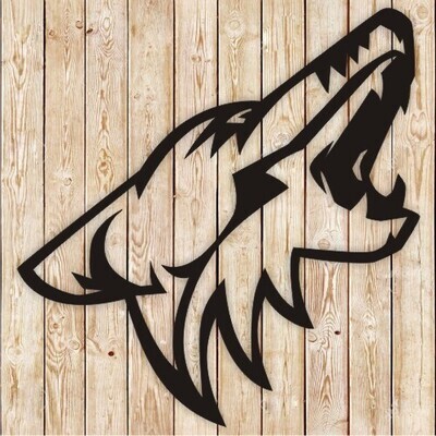 NHL Arizona Coyotes logo cutting file