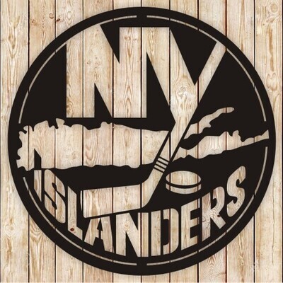 NHL New York Islanders logo cutting file