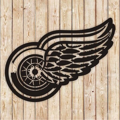 NHL Detroit Red Wings cutting file