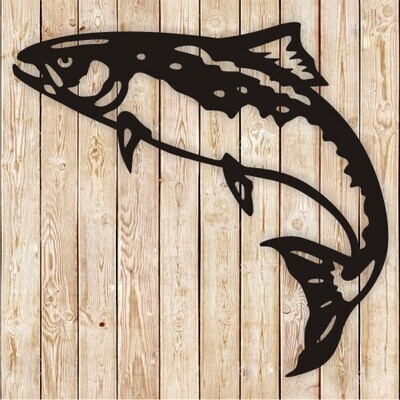 Fish Salmon cutting file