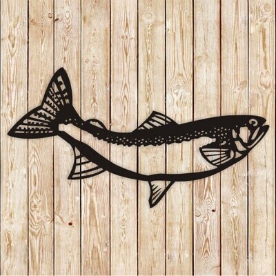 Fish Trout cutting file
