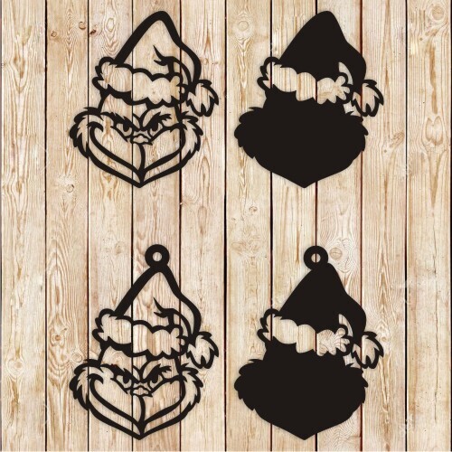 Christmas Grinch Decoration