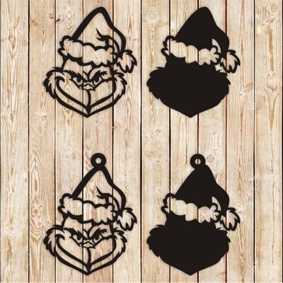 Christmas Grinch Decoration