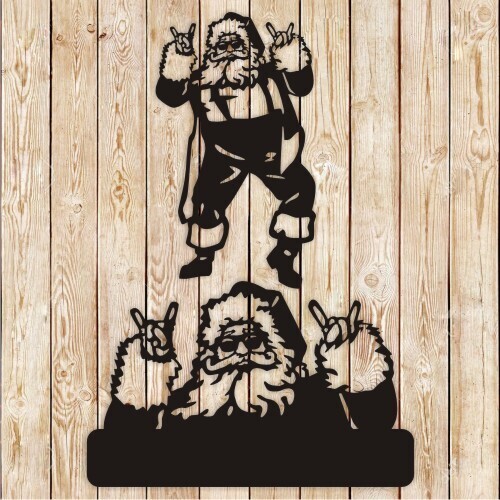 Christmas Cool Santa Claus Decoration