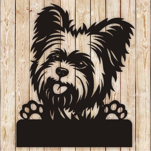 Dog Yorkshire Bowl Name Cutting file