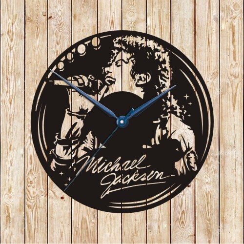 Michael Jackson 6 Clock Vector Cutting File