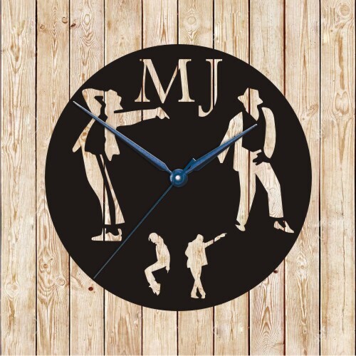 Michael Jackson 8 Clock Vector Cutting File