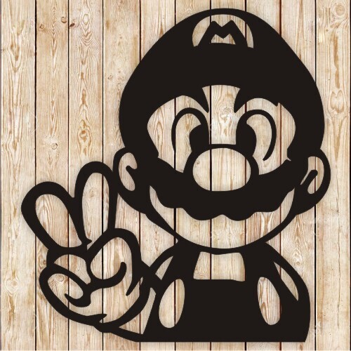 Mario Bros Cutting File