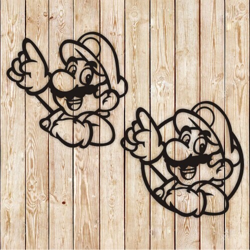 Super Mario Bros Cutting File