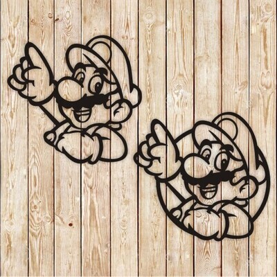 Super Mario Bros Cutting File