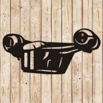 The Mandalorian Ship FREE cutting file